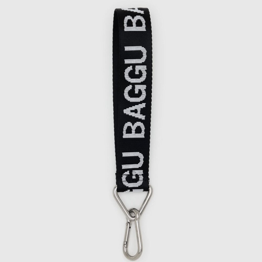 BAGGU Black & White Keychain